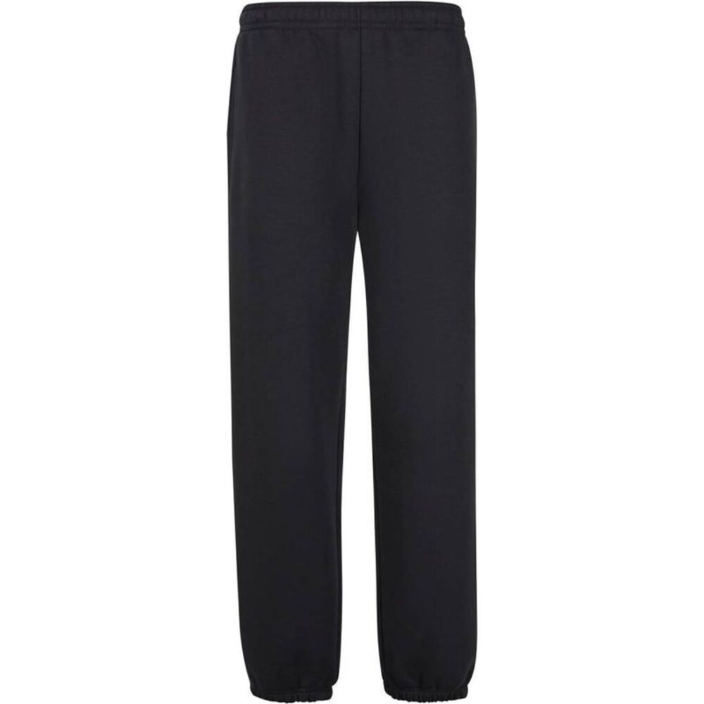 Build Your Brand Mens Fluffy Sweatpants / Black